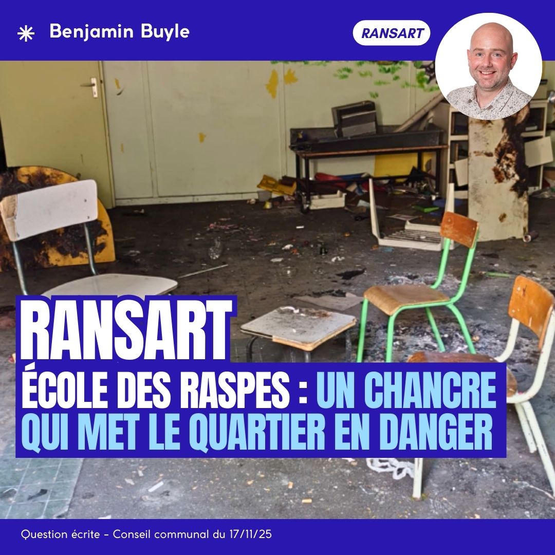 École des Raspes : un chancre qui met le quartier en danger